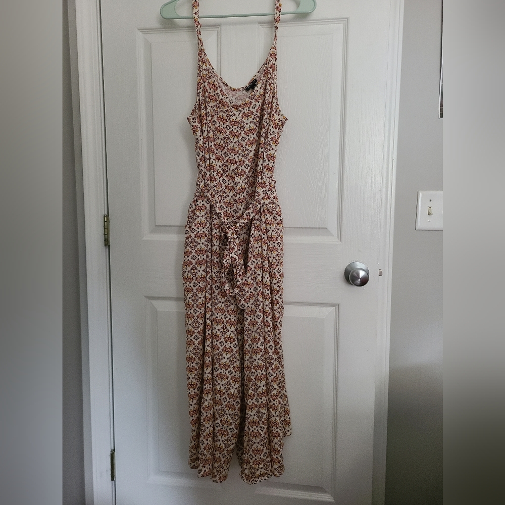 Torrid Floral Wide Leg Jumpsuit